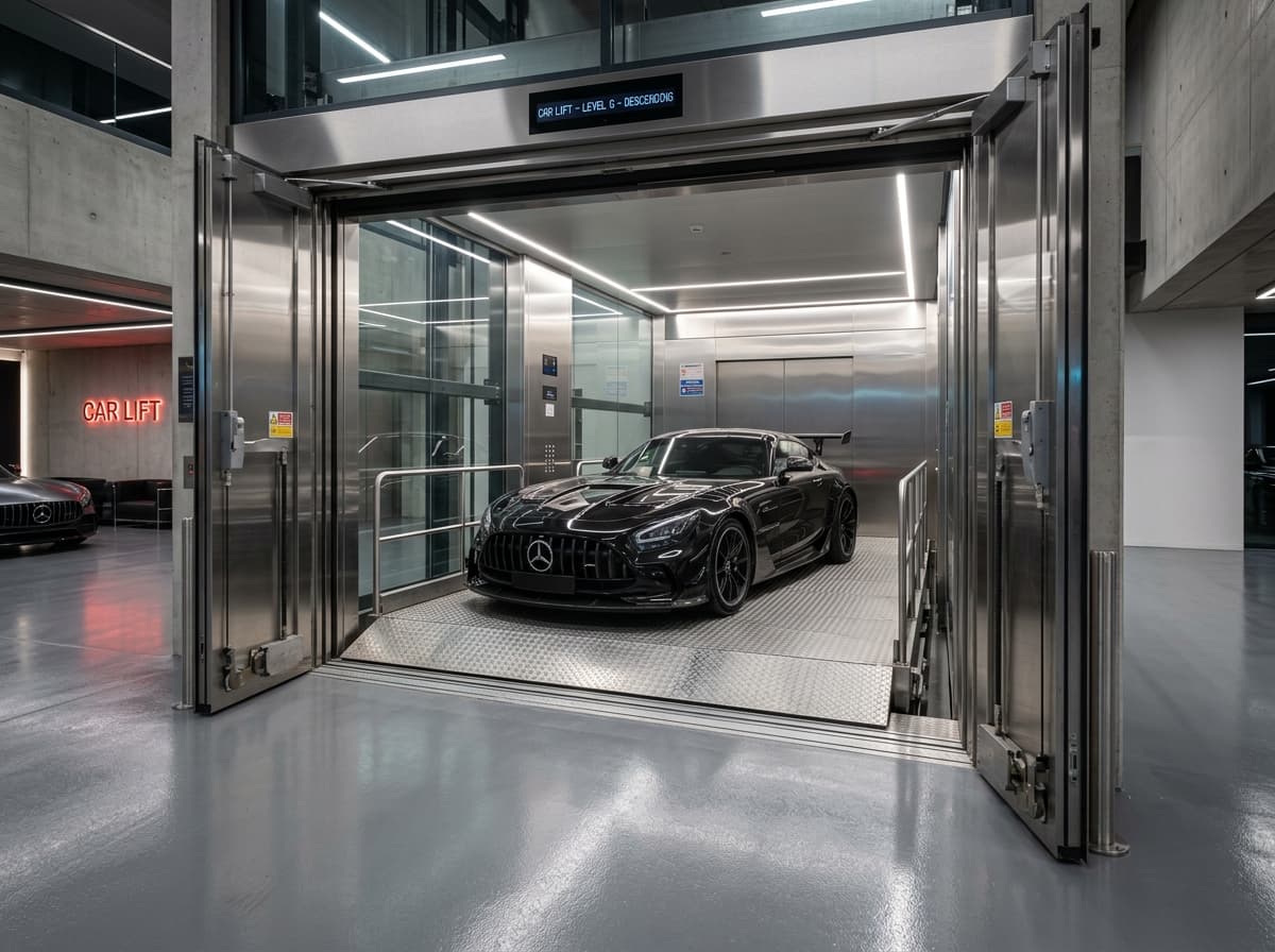 Car Lift installation