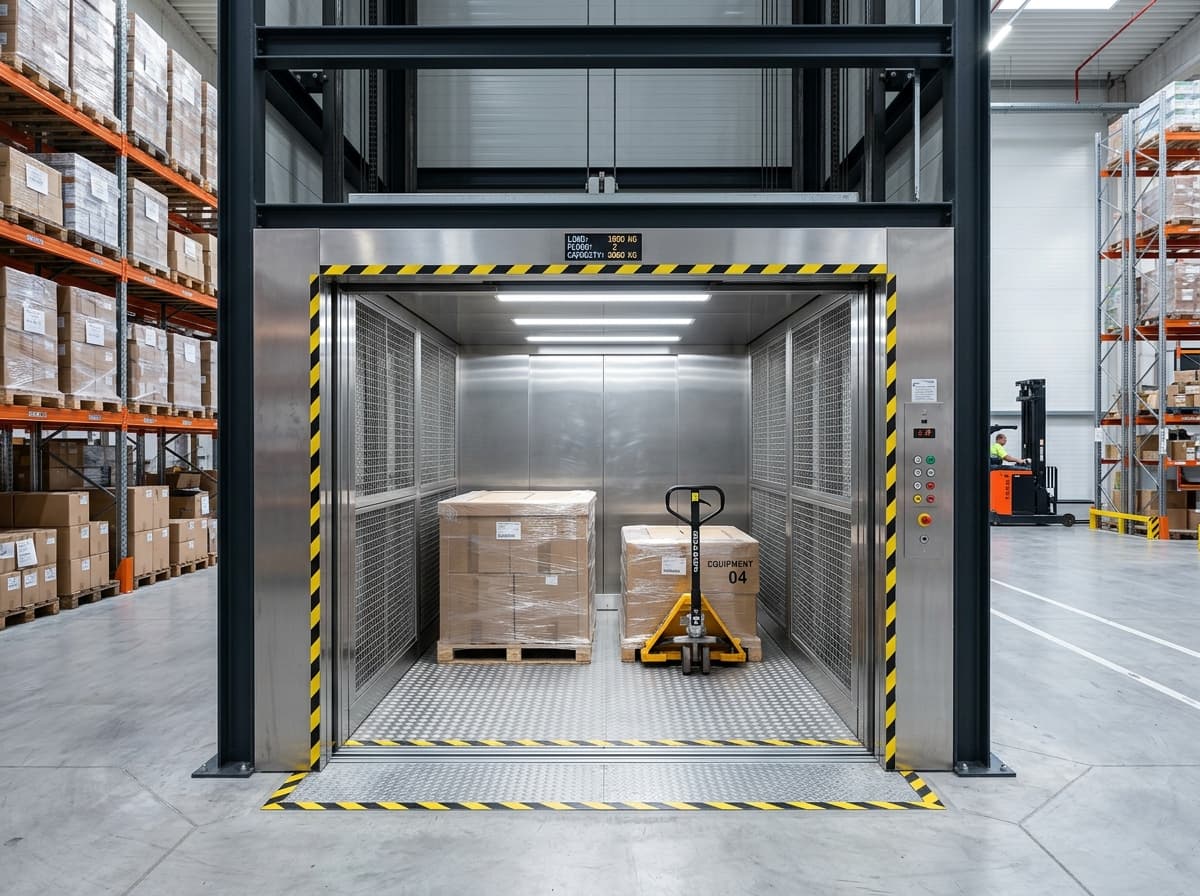 Goods Lift installation